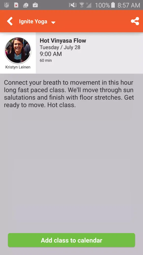 Ignite Yoga Screenshots