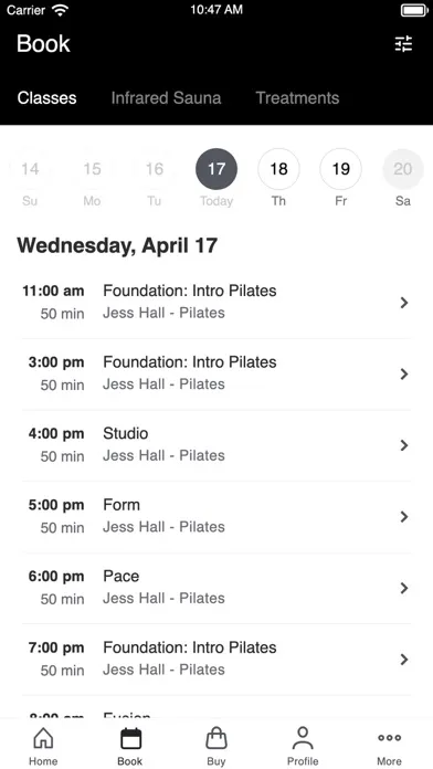 Studio Form Screenshots