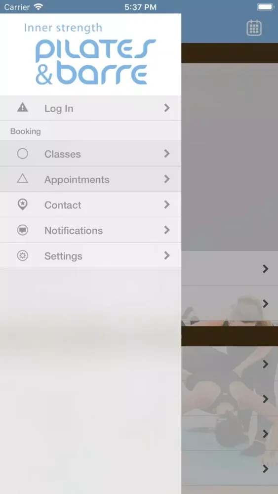 Screenshot di Inner Strength Pilates & Barre