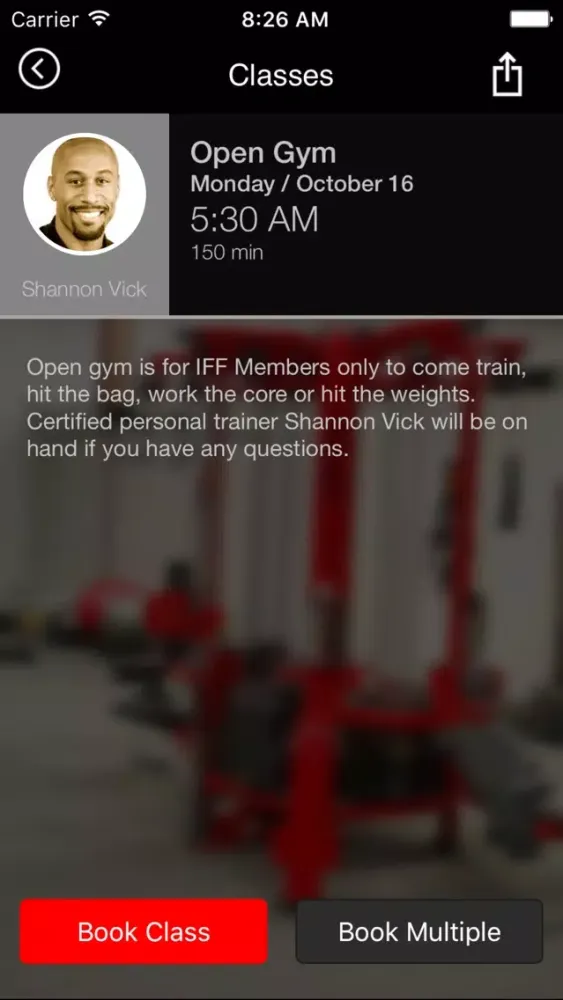 Captures d'écran de Iron Fist Fitness