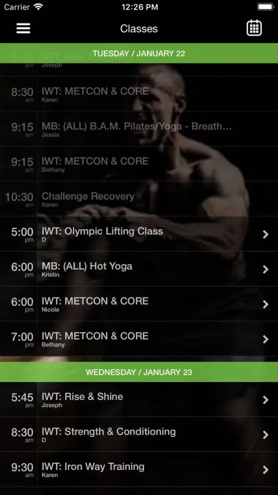 Iron Forged Fitness 스크린샷