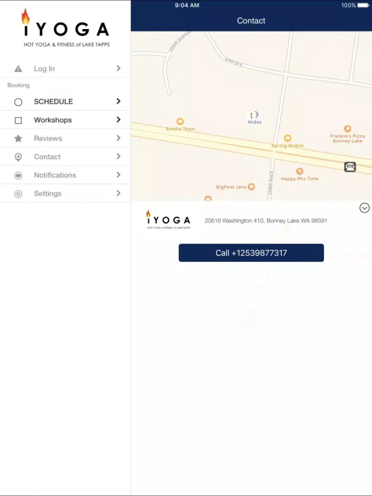 Скриншоты iYOGA Hot Studios iPad 