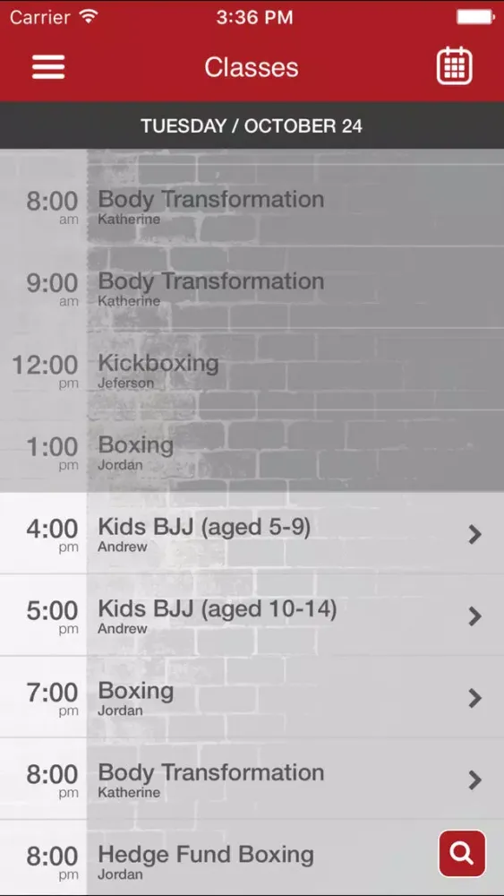 JAB MMA Gym Hong Kong سکرین شاٹس