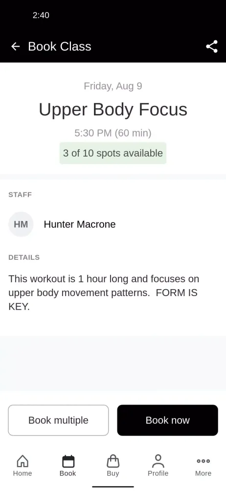 Johnny O's Gymnasium Screenshots