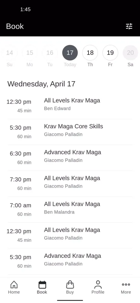Krav Maga Defence Institute 스크린샷
