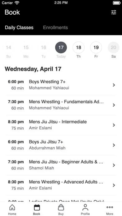 Legion Grappling Academy سکرین شاٹس