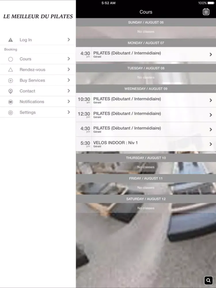 Zrzuty ekranu LE MEILLEUR DU PILATES iPad 