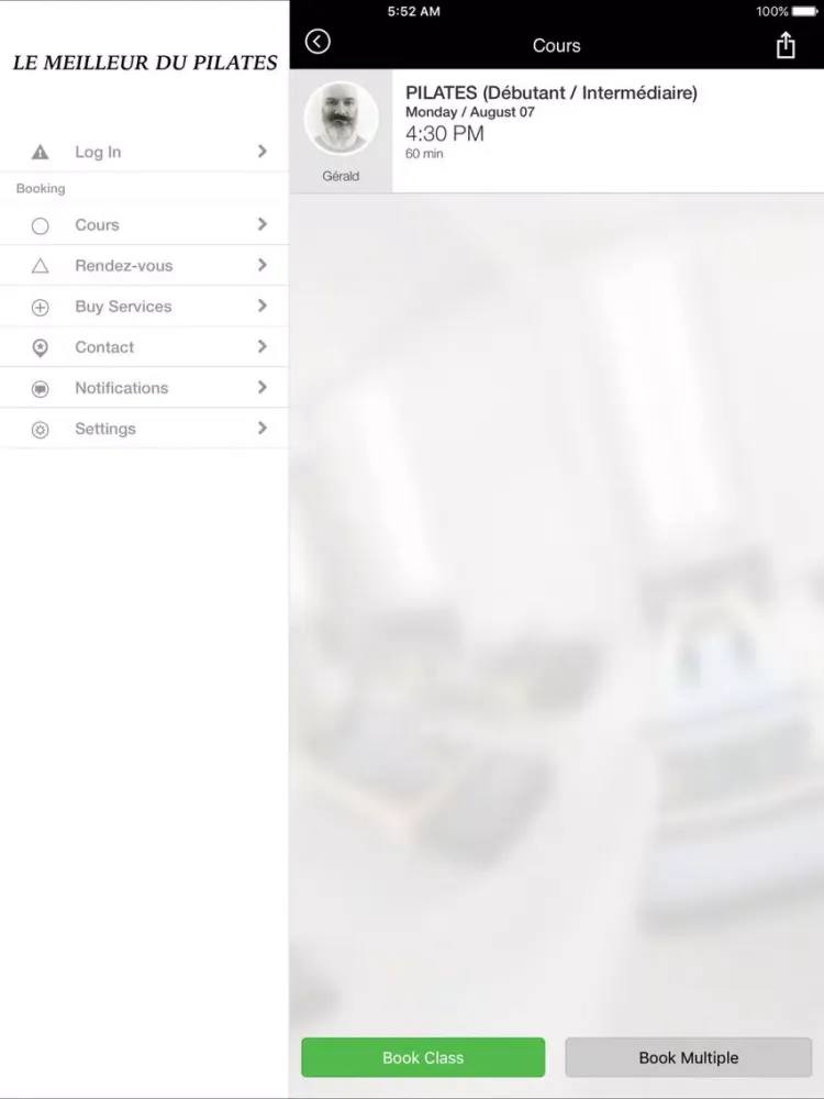 Zrzuty ekranu LE MEILLEUR DU PILATES iPad 