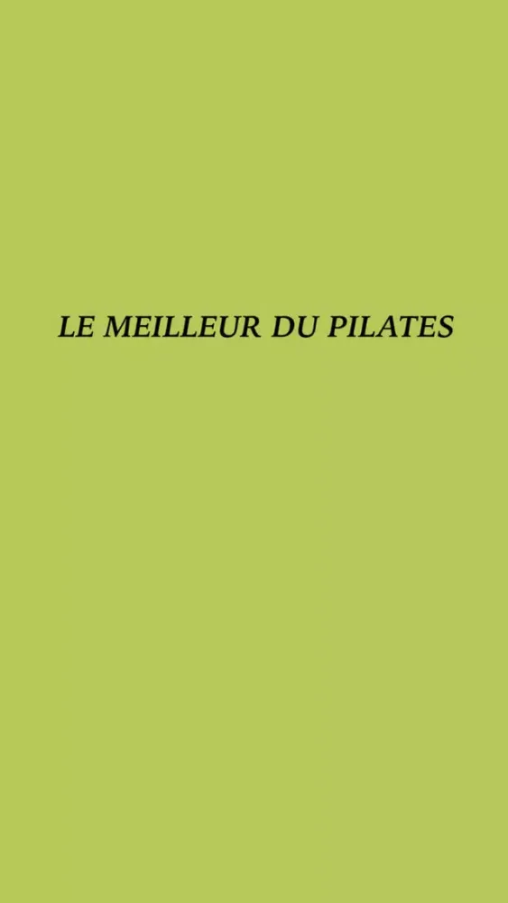 Zrzuty ekranu LE MEILLEUR DU PILATES