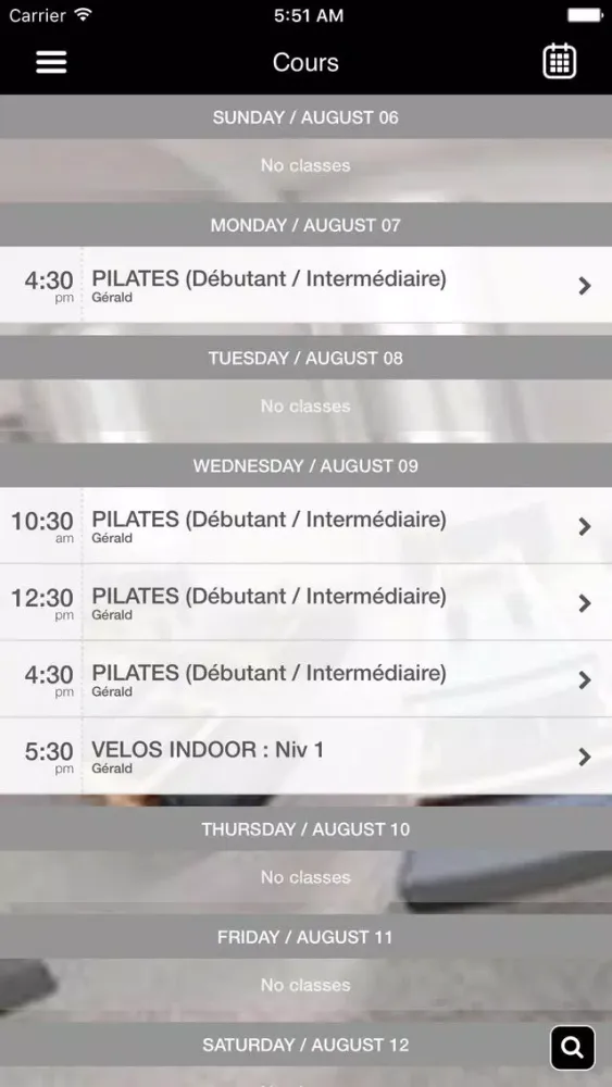 Zrzuty ekranu LE MEILLEUR DU PILATES