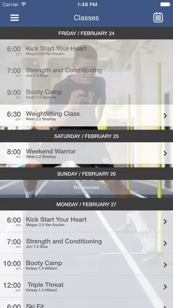 Capturas de tela do Level 10 Fitness Inc.