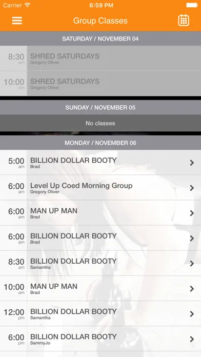 Levels Fitness and Nutrition Screenshots