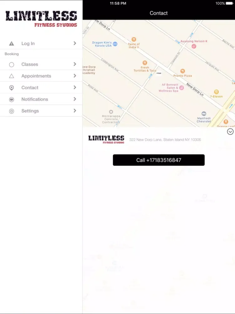 Скриншоты Limitless Fitness Studios iPad 
