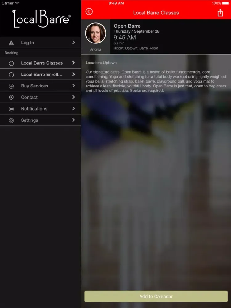 Local Barre iPad  سکرین شاٹس