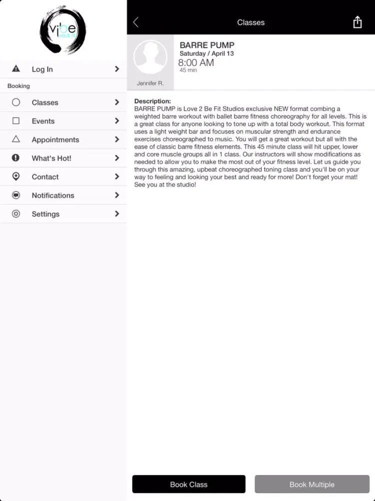 Screenshot di Vibe Vault Fit LLC iPad 