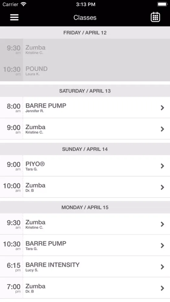 Screenshot di Vibe Vault Fit LLC
