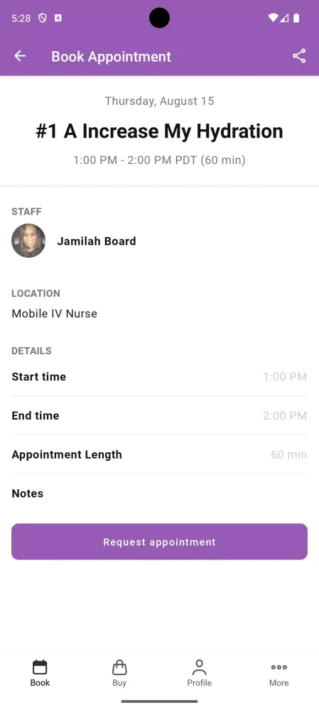 Mobile IV Nurse 스크린샷