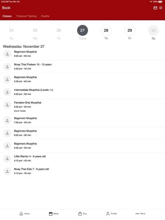 Скриншоты Morakot Muaythai Gym iPad 