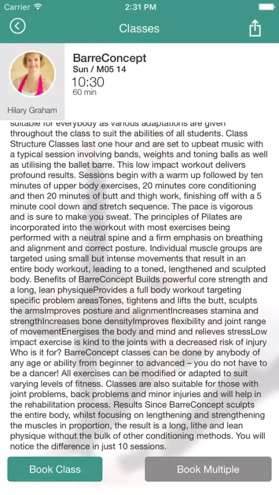 Скриншоты MyBody Studios