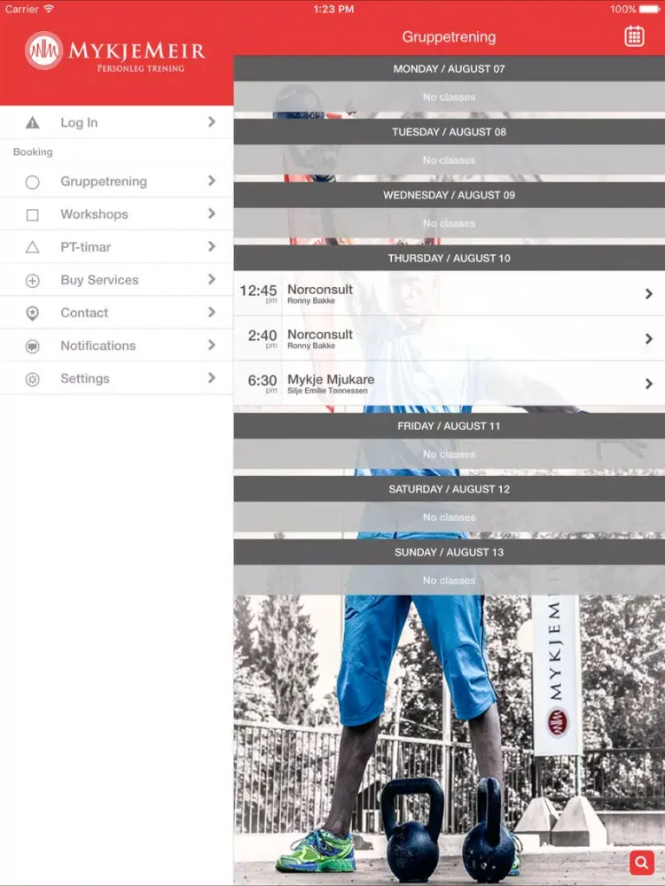 Скриншоты Mykjemeir Asker AS iPad 