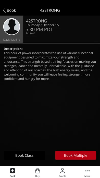 Capturas de pantalla de Fit in 42 La Quinta