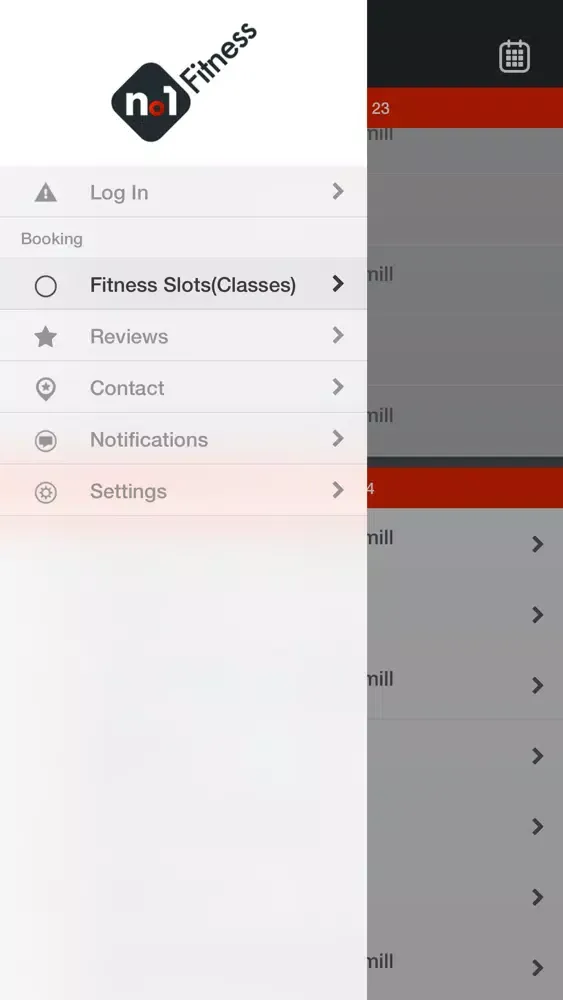 Ảnh chụp màn hình của No1 Fitness