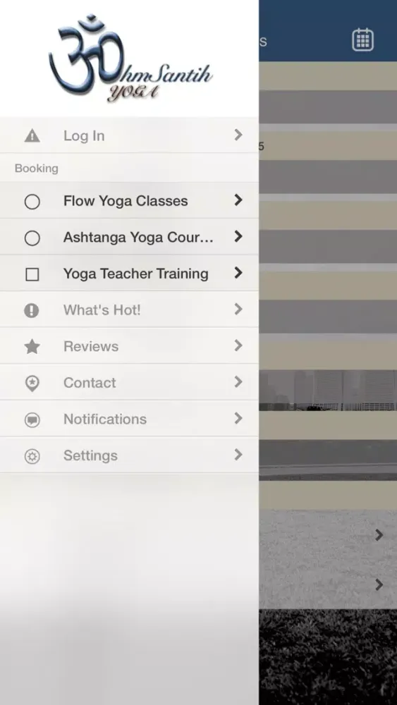 Capturas de tela do OhmSantih Yoga Singapore