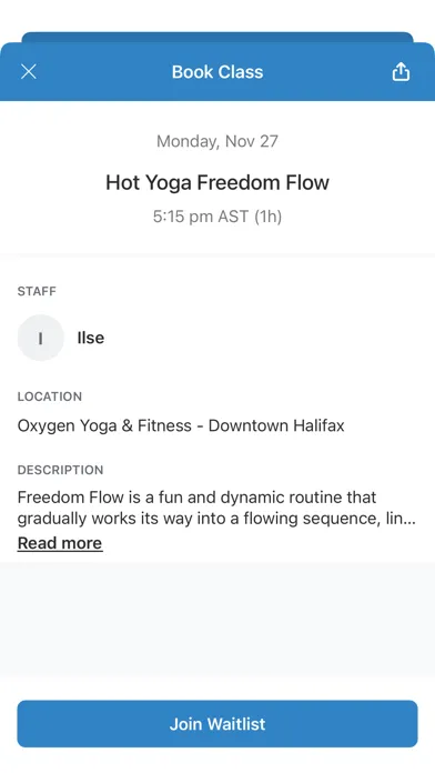 Скриншоты Oxygen Yoga & Fitness