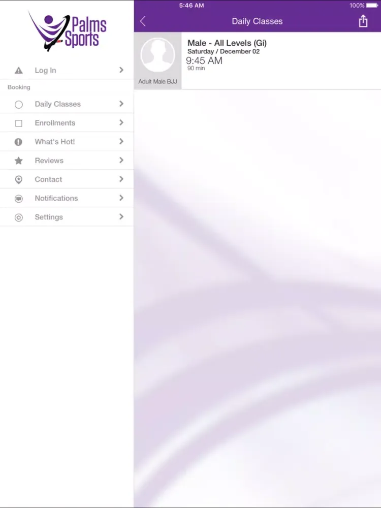 Screenshot di Palms Sports Jiu-Jitsu Fitness iPad 