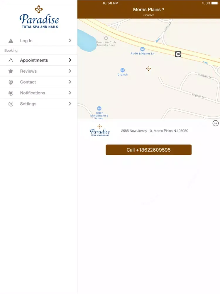 Capturas de tela do Paradise Total Spa and Nails iPad 