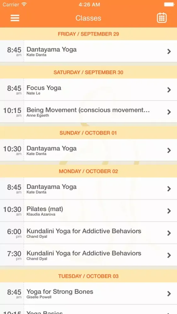 P.B. Yoga & Healing Arts स्क्रीनशॉट