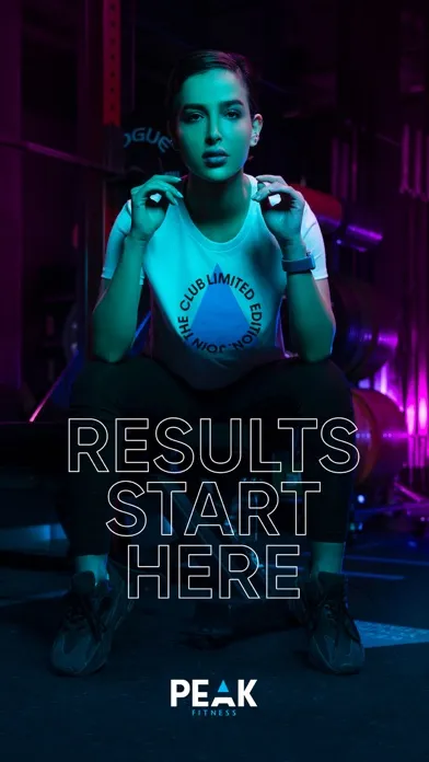 Capturas de tela do Peak Fitness Kuwait