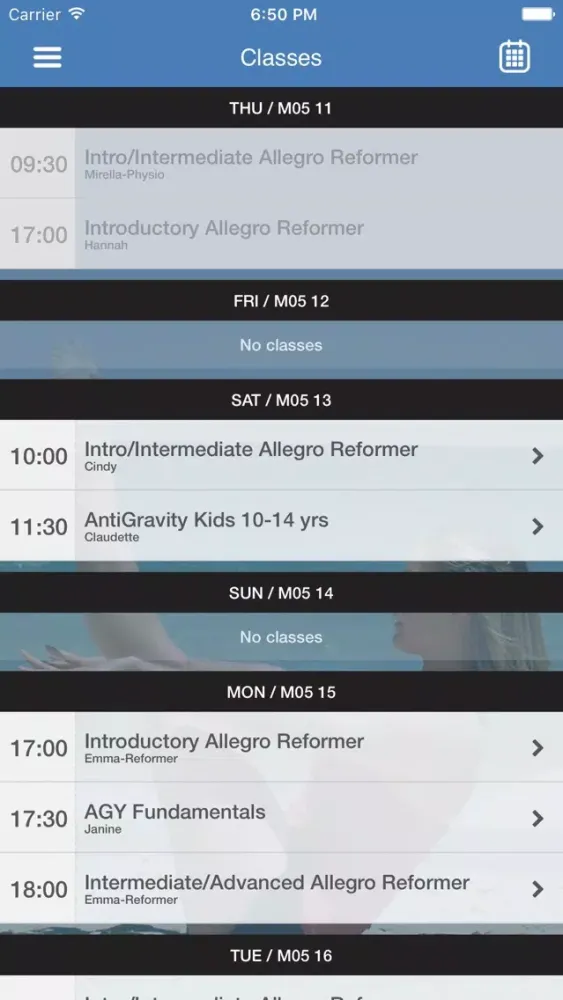 Performance Pilates Physio Screenshots