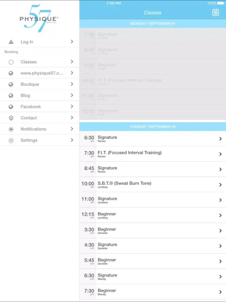 Screenshot di Physique 57 Beverly Hills iPad 