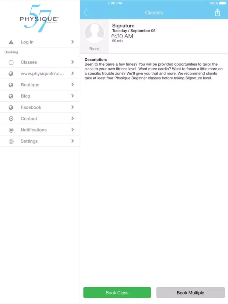 Screenshot di Physique 57 Beverly Hills iPad 