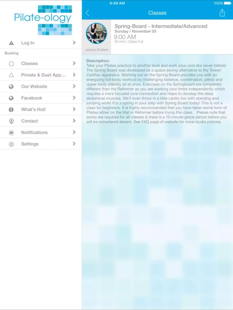 Pilate-ology iPad  スクリーンショット