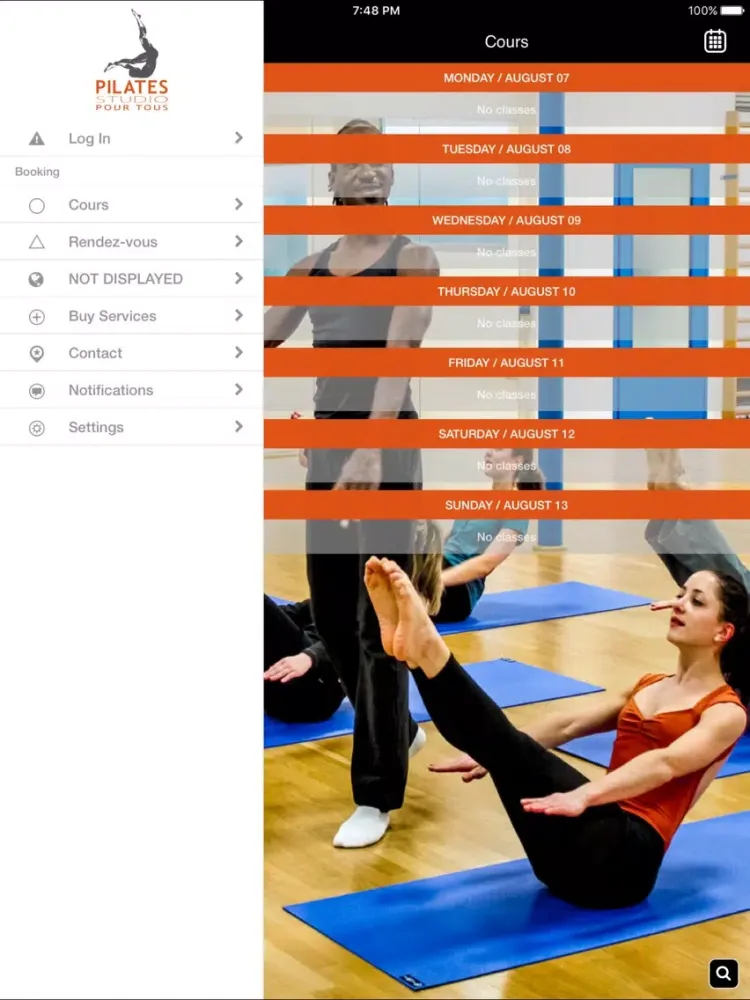 Pilates Pour tous Studio iPad  স্ক্রিনশট