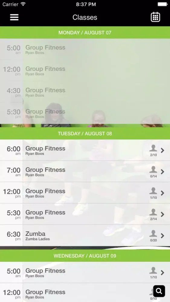 Pinehurst Fitness স্ক্রিনশট