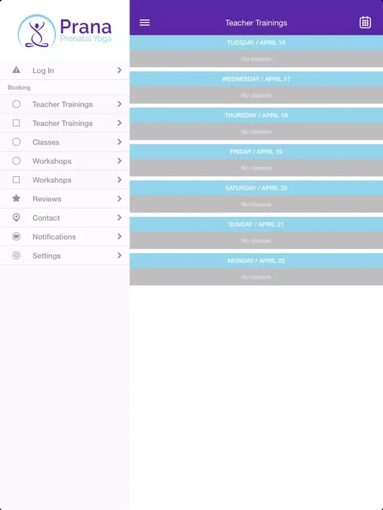 Скриншоты Prana Prenatal Yoga iPad 