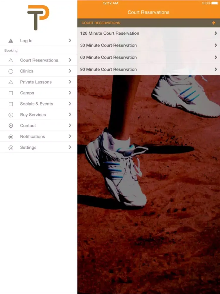 Prestwick Tennis Club iPad  स्क्रीनशॉट
