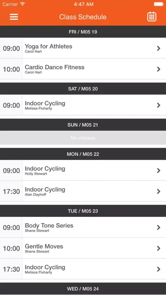 Pure Training Studio Inc. スクリーンショット