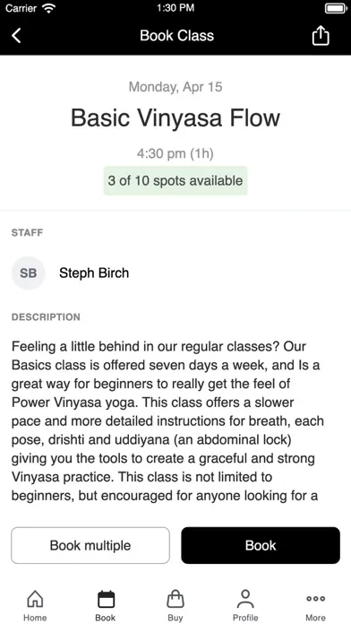 Radiant Yoga - El Dorado Hills应用截图