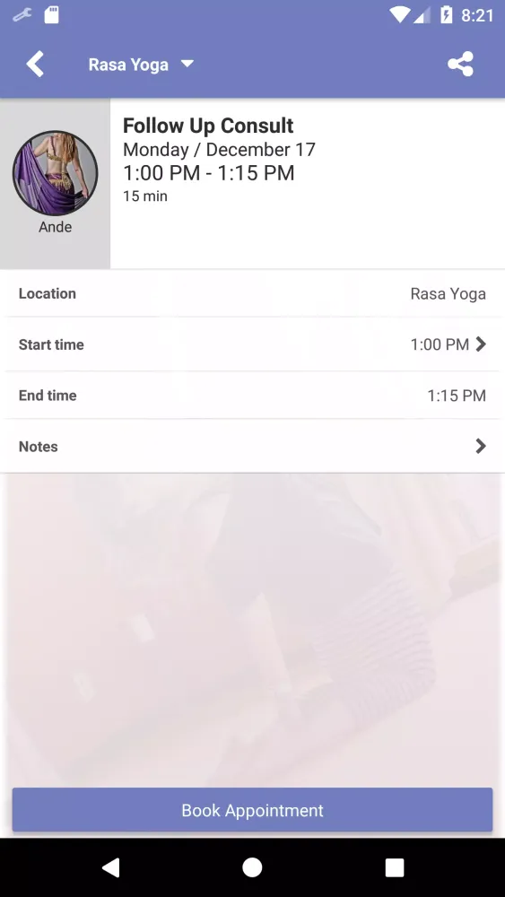 Скриншоты Rasa Yoga