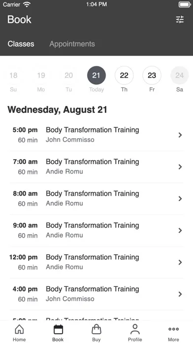 Red Zone X Fitness Ekran Görüntüleri