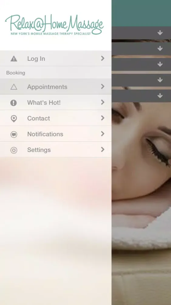 Relax At Home Massage स्क्रीनशॉट