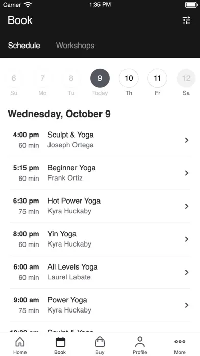 Tula Yoga Riverside Screenshots