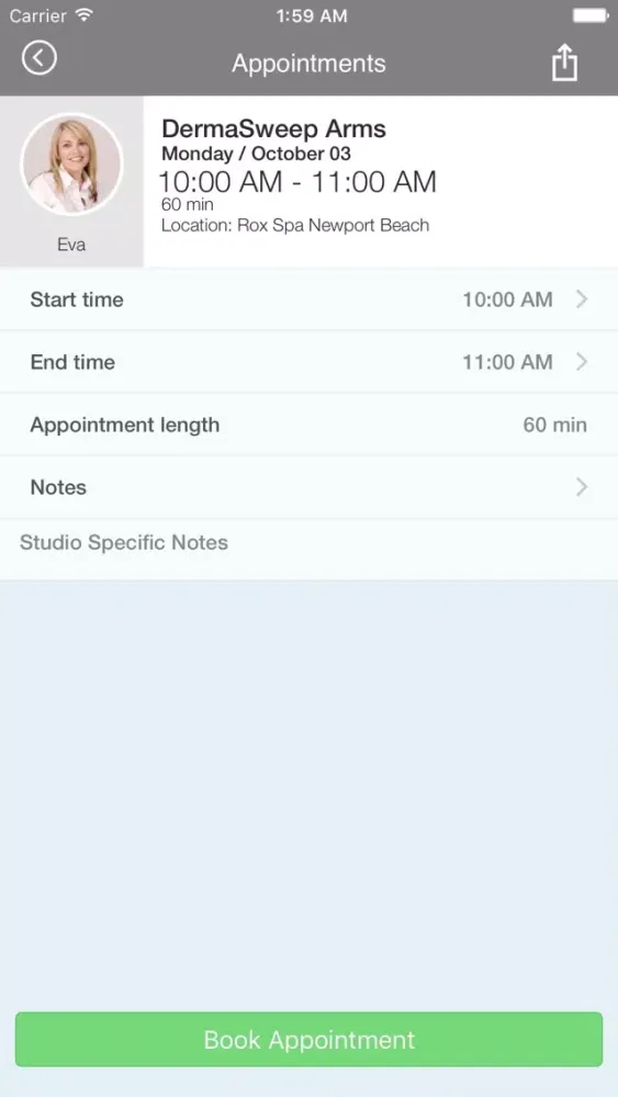 Rox Spa Newport Beach Screenshots
