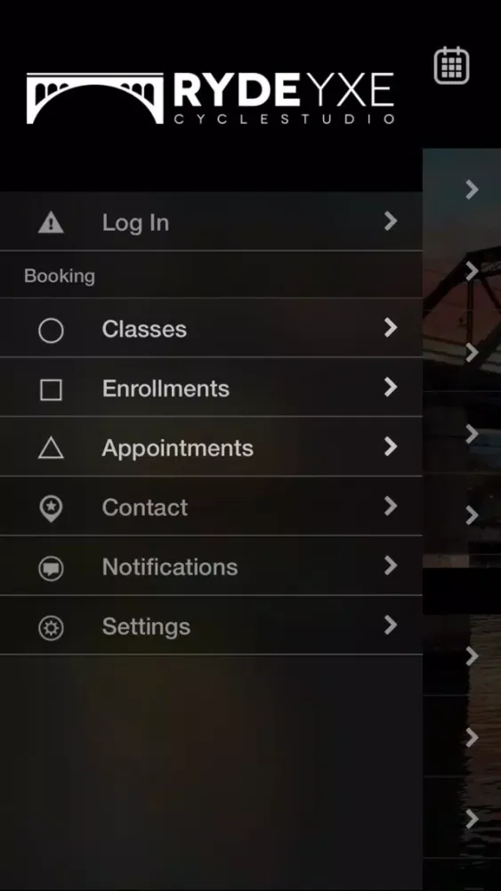 Screenshot di Ryde YXE Cycle Studio