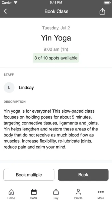 Screenshot di Sana Vida Wellness Studio