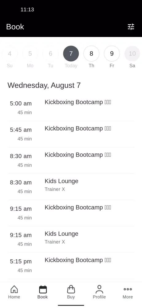S and J Fitness and Kickboxing 스크린샷